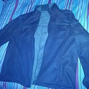 Whispering Smith large faux fur lined jacket